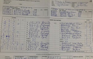 1ère journée championnat D3 mardi